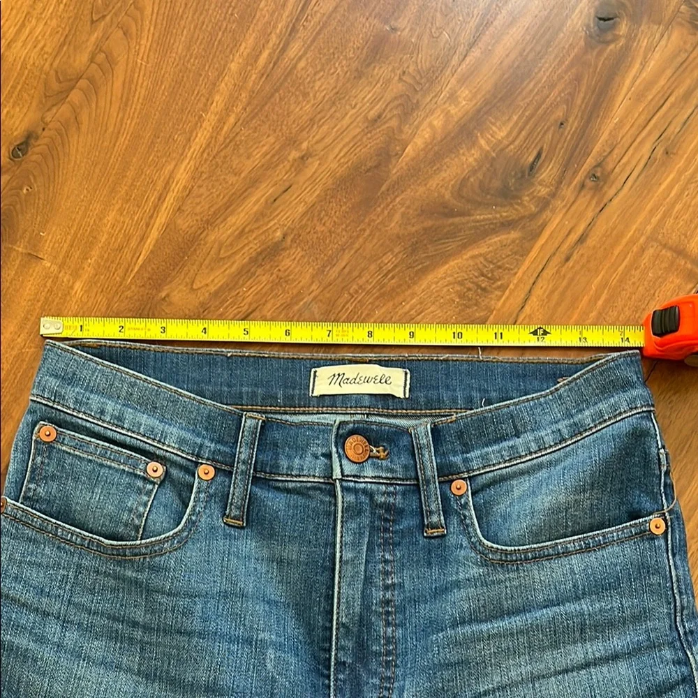 Madewell Cali Demi Boot Crop Women's Jeans Denim Back Seam 28 - Picture 7 of 7